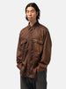 BEAMS Fade Work Shirt Brown, Shirts