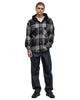 BEAMS Hood Nel Check Black, Sweaters