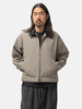 BEAMS Leather Collar Blouson Taupe, Jackets