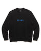 BEAMS BEAMS Logo Sweatshirt Black, Sweaters