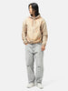 BEAMS Mock Print Hoodie Fade Beige, Hoodies