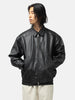 BEAMS Pocket Leather Blouson Black, Leather Jackets