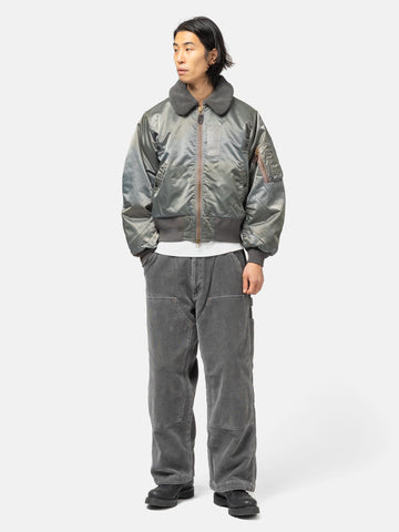 BEAMS Sunfade B15C Sage, Bomber Jackets