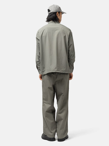 BEAMS Tech Pullover Shirt Sage, Shirts