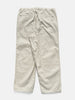 BEAMS Wide Basic Twill Easy Pants Ivory, Pants