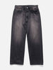 BEAMS Wide Denim Dusty Black, Jeans