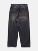 BEAMS Wide Denim Dusty Black, Jeans