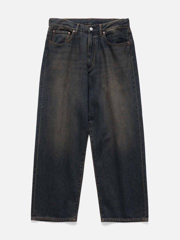 BEAMS Wide Denim Dusty Indigo, Jeans