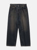 BEAMS Wide Denim Dusty Indigo, Jeans