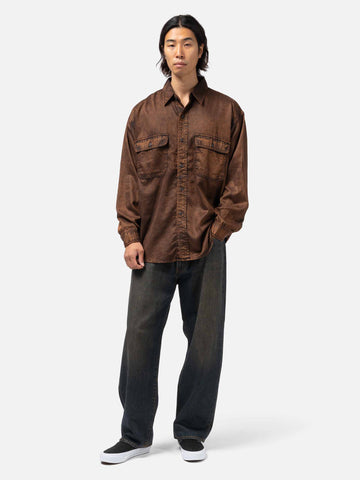 BEAMS Wide Denim Dusty Indigo, Jeans