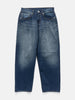 BEAMS Wide Denim Indigo Used, Jeans