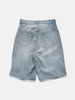 BEAMS Wide Denim Three Quarter Pants Indigo Used, Shorts