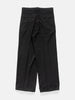 BEAMS Wide Slacks Black, Pants