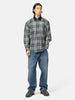 BEAMS Work Check Shirt Olive, Shirts