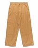 BEAMS Work Trousers Beige, Bottoms