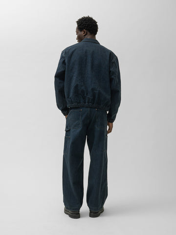 BEAMS the A HAVEN Exclusive Denim Double Knee Pant Sumi Rinse, Pants