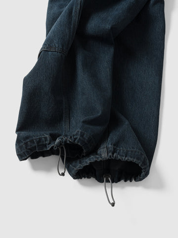 BEAMS the A HAVEN Exclusive Denim Double Knee Pant Sumi Rinse, Pants