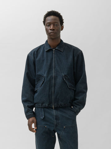 BEAMS the A HAVEN Exclusive Denim Work Blouson Sumi Rinse, Jackets