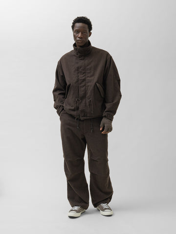 BEAMS the A HAVEN Exclusive Wool Over Pant D.Brown, Pants