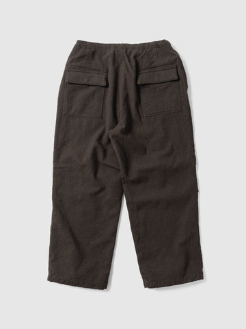 BEAMS the A HAVEN Exclusive Wool Over Pant D.Brown, Pants