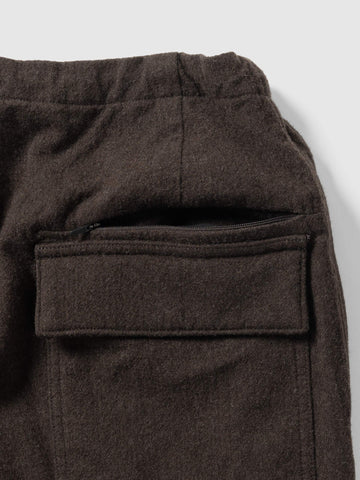 BEAMS the A HAVEN Exclusive Wool Over Pant D.Brown, Pants