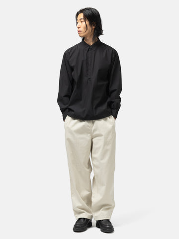 BEAMS Tech Pullover Shirt Black, Shirts