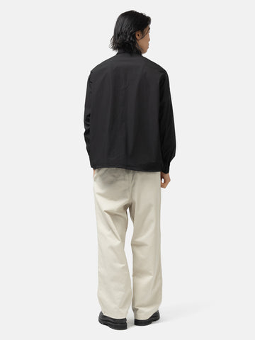 BEAMS Tech Pullover Shirt Black, Shirts