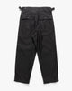 KAPTAIN SUNSHINE Baker Pants Black, Bottoms