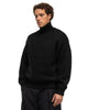 Batoner Blueface Low Gauge Turtle Neck Black, Sweaters