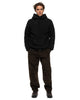 Batoner Cashmere Fox Pullover Hoodie Black, Sweaters