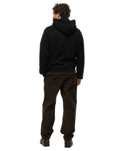 Batoner Cashmere Fox Pullover Hoodie Black, Sweaters