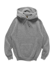 Batoner Cashmere Fox Pullover Hoodie Grey, Sweaters