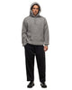 Batoner Cashmere Fox Pullover Hoodie Grey, Sweaters