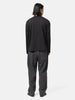 Batoner Slub Mix Sleeping Long Sleeve T-Shirt Black, T-Shirts