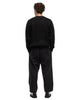 Batoner Pure Mohair Signature Crew Neck Black, Sweaters