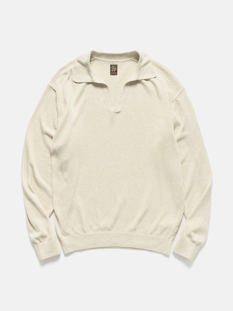 Batoner Revival Silk Skipper Ivory, Sweaters