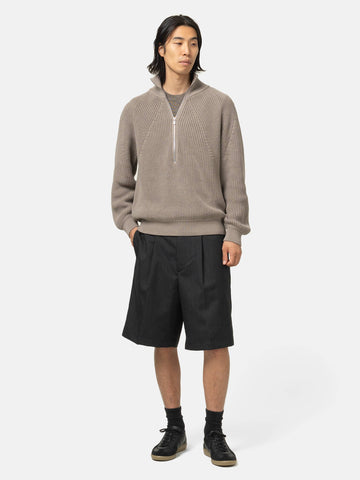 Batoner Signature Half Zip Beige, Sweaters