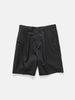 Batoner Summer Wool One Tuck Shorts Charcoal, Shorts