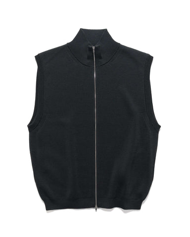 Batoner Super High Twist Wool Drivers Vest Charcoal, Outerwear