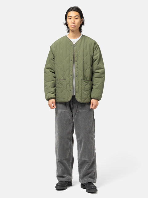 BEAMS Down Military Liner Olive, Liner