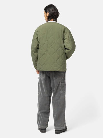 BEAMS Down Military Liner Olive, Liner