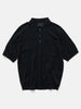 The A by BEAMS 16 Gauge Suvin Polo Black, Polos