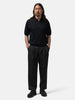 The A by BEAMS 16 Gauge Suvin Polo Black, Polos