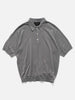 The A by BEAMS 16 Gauge Suvin Polo Grey, Polos