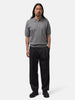 The A by BEAMS 16 Gauge Suvin Polo Grey, Polos