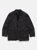 The A by BEAMS Wool Gabardine Easy Jacket Sumikuro, Jackets