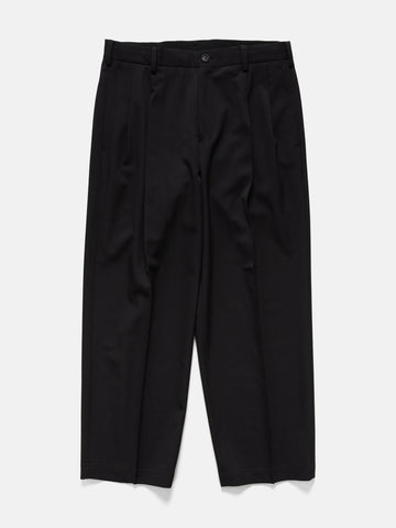The A by BEAMS Wool Gabardine Slacks Sumikuro, Pants