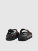 BIRKENSTOCK 1774 Arizona Leather Buckle Black, Mules