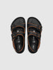 BIRKENSTOCK 1774 Milano Leather Buckle Black, Mules