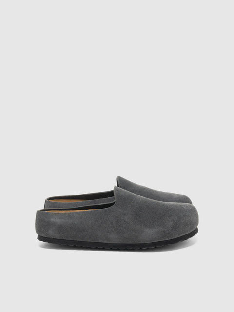 Birkenstock Amsterdam Wrapped Charcoal, Mules